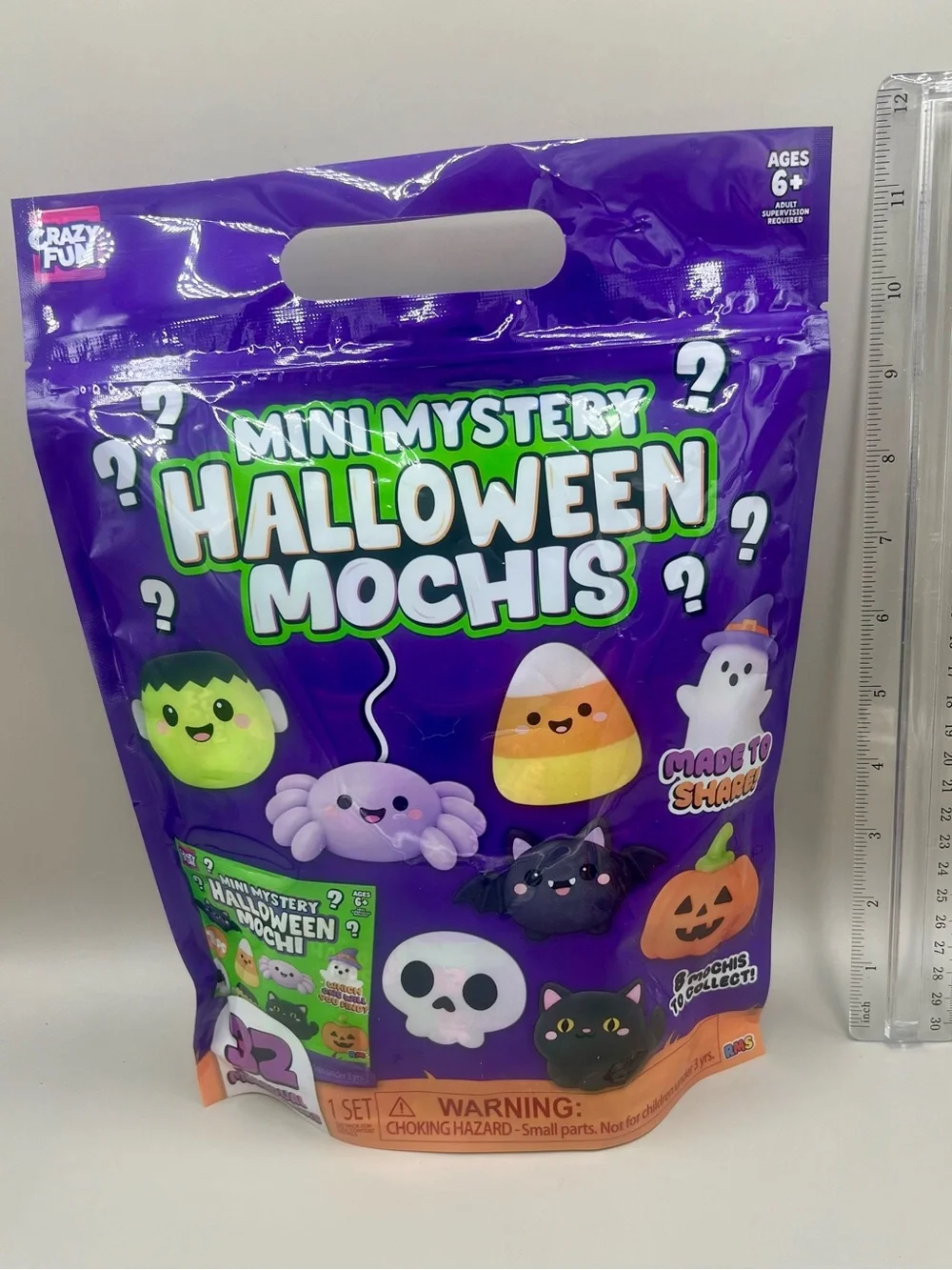 RMS Crazy Fun Mini Mystery HALLOWEEN Mochis Surprise Squishes ~ 32 Pack NEW🎃👻😱